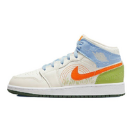 Air Jordan 1 Mid Se Stitch GS Air Jordan 1 Mid Se Stitch GS