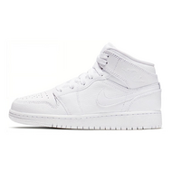 Air Jordan 1 Mid TRiple White GS Air Jordan 1 Mid TRiple White GS