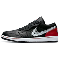 Air Jordan 1 Low Brushstroke Swoosh