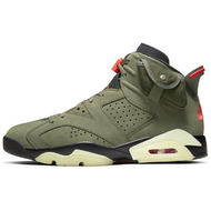 Travis Scott x Air Jordan 6 medium Olive ts