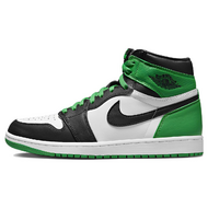 Air Jordan 1 High OG Black and Lucky Green