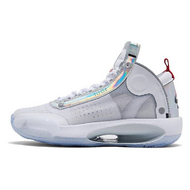 Air Jordan 34 White Iridescent