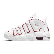 Nike Air More Uptempo White Varsity Red Outline GS 2021