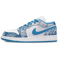 Air Jordan 1 Low Washed Denim GS