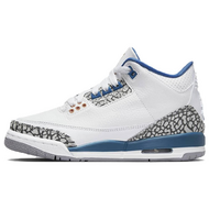 Air Jordan 3 Retro White and True Blue GS