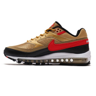 Nike Air Max 97 BW Metallic Gold University Red Black