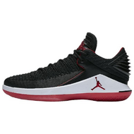 Air Jordan 32 Low Banned Bred Black University Red