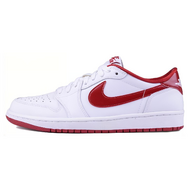 Air Jordan 1 Retro Low White Varsity Red