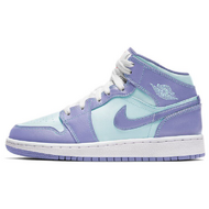 Air Jordan 1 Mid Purple Glacier Blue GS