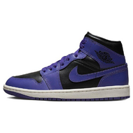 Air Jordan 1 Mid Purple Black