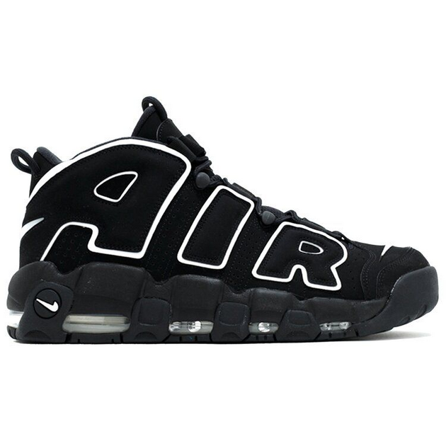 Nike Air More Uptempo Black White