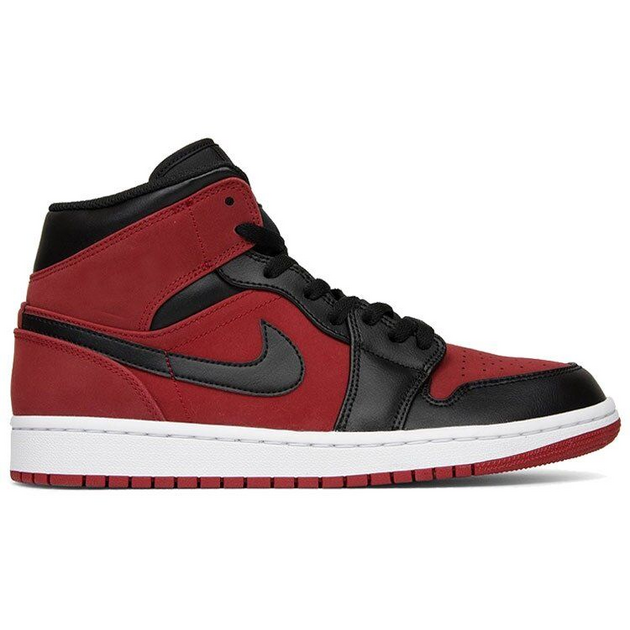 Air Jordan 1 Mid Banned Gym Red Black