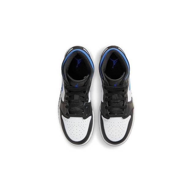 Air Jordan 1 Mid White Royal GS