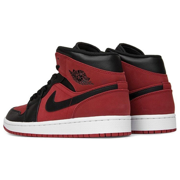 Air Jordan 1 Mid Banned Gym Red Black