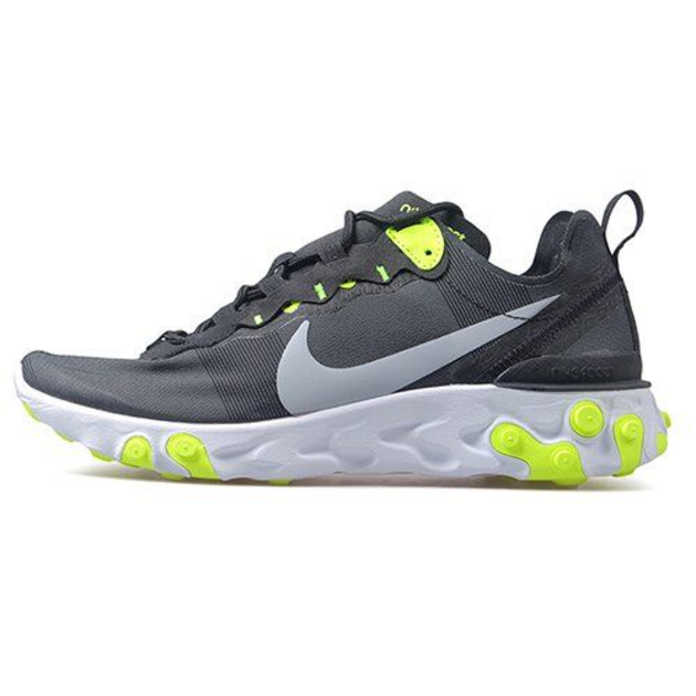 Nike React Element 55 Black Volt Cool Grey