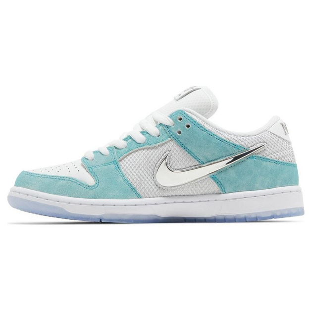 April Skateboards x Nike Dunk SB White and Multicolor