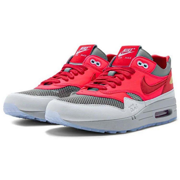 CLOT x Nike Air Max 1 KOD SOLAR Red