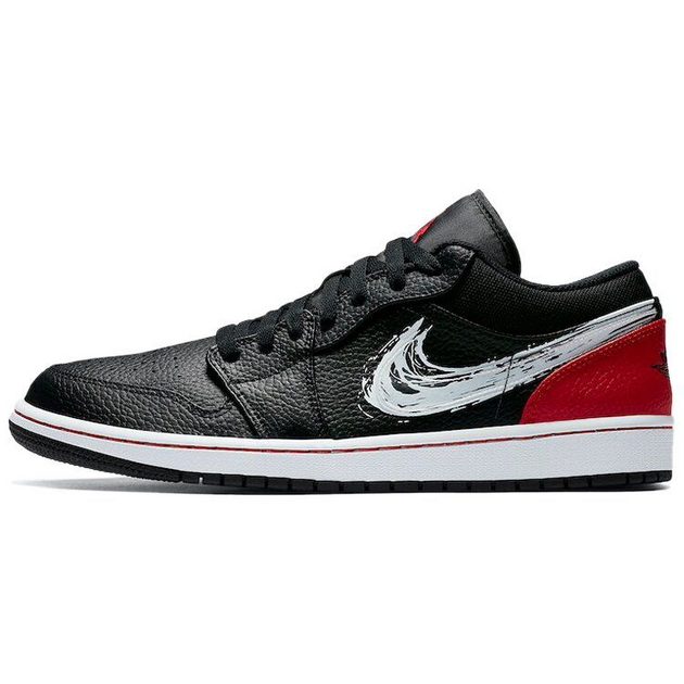 Air Jordan 1 Low Brushstroke Swoosh