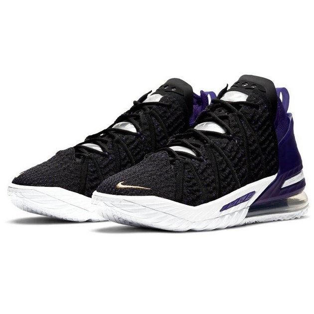 Nike LeBron 18 Lakers TPU Air Max Air Zoom