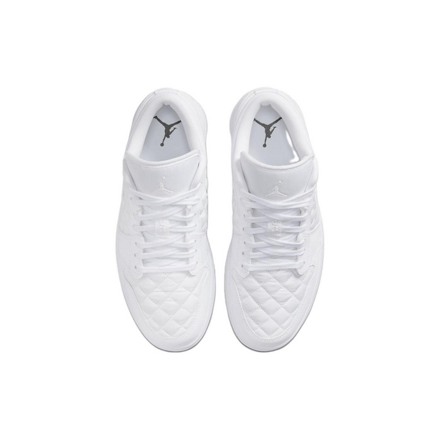 Air Jordan 1 Low Quilted TRiple White