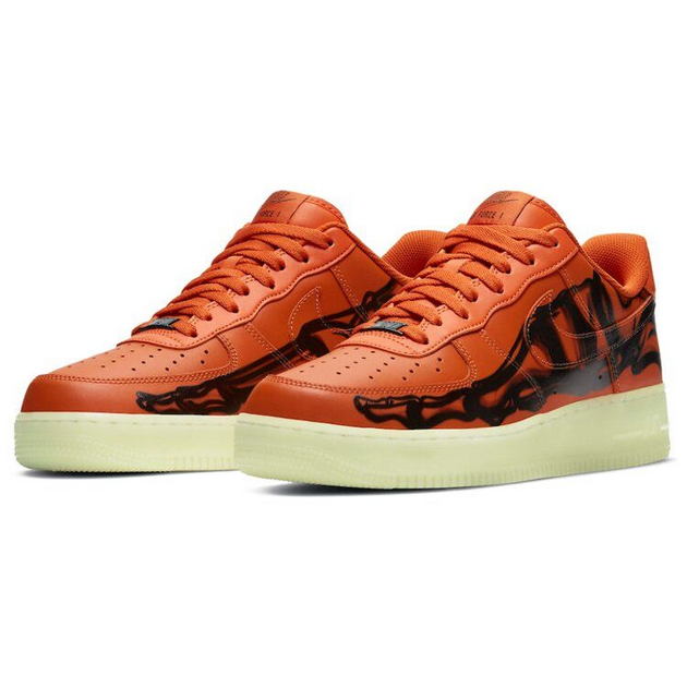 Nike Air Force 1 Low 07 skeleton qs Orange