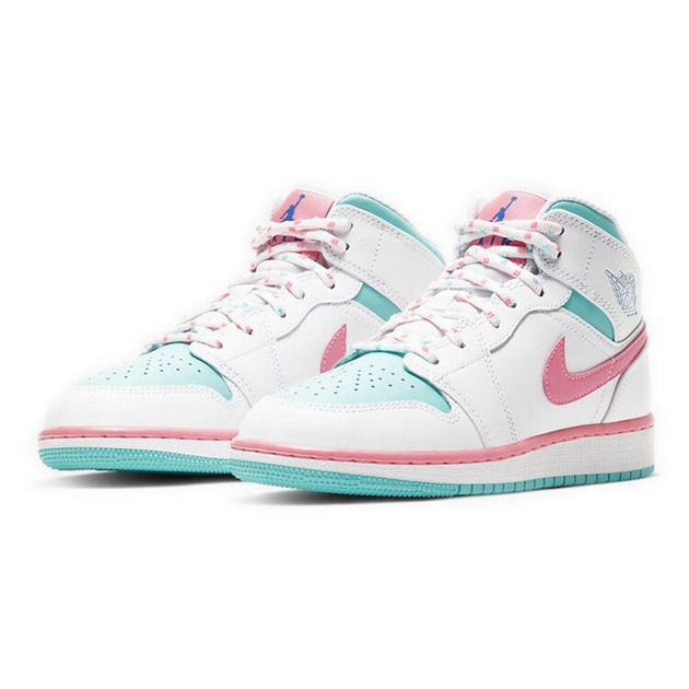 Air Jordan 1 Mid Digital Pink GS