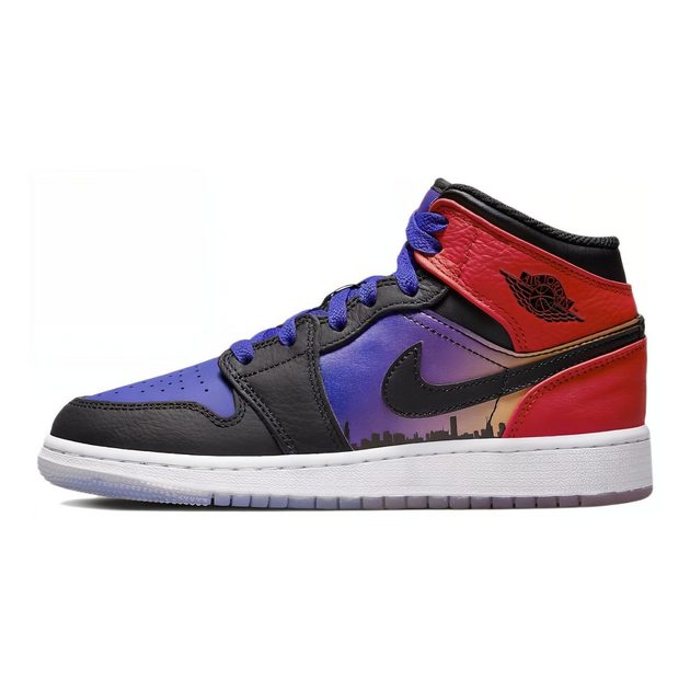 Air Jordan 1 Mid Skyline GS