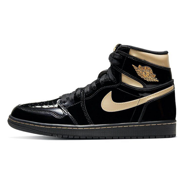 Air Jordan 1 High OG Black Gold