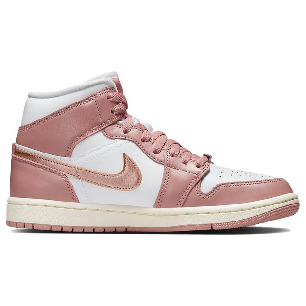 Air Jordan 1 Mid Se Red Stardust
