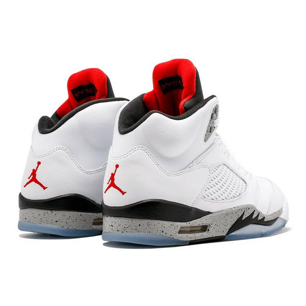 Air Jordan 5 Retro White Cement