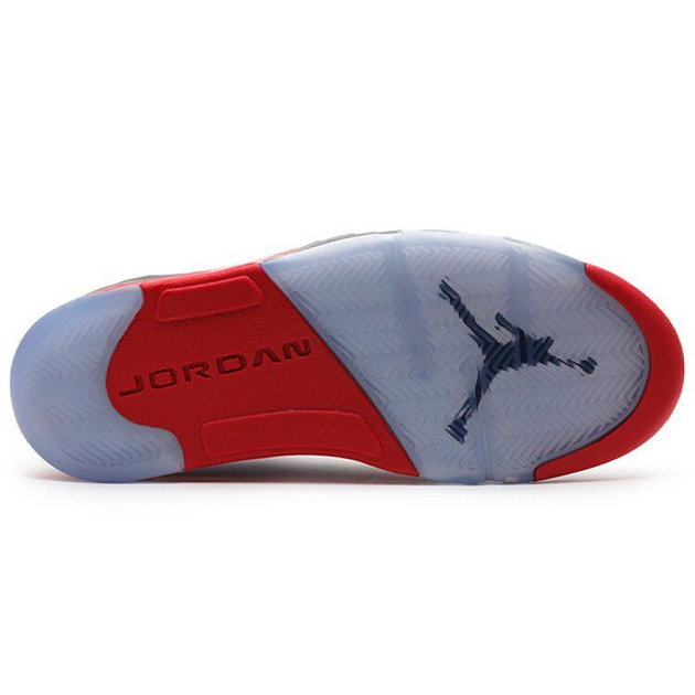 Air Jordan 5 Retro Fire Red Black Tongue 2013
