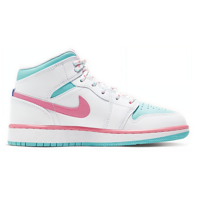 Air Jordan 1 Mid Digital Pink GS