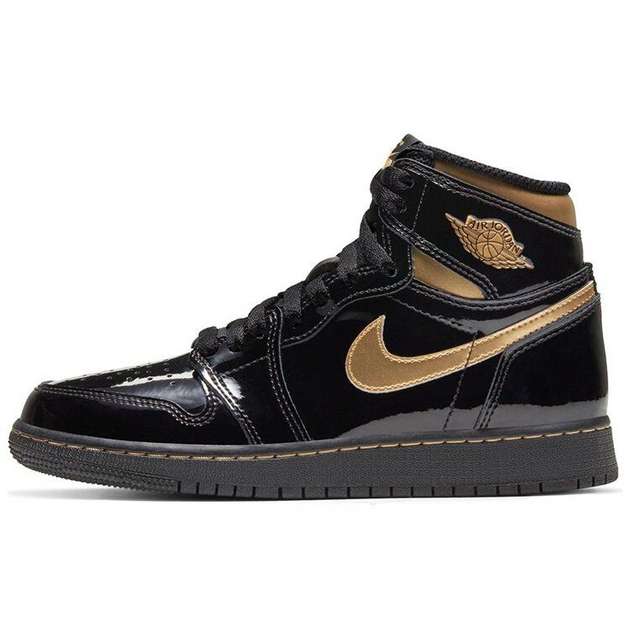 Air Jordan 1 High OG Black Gold GS