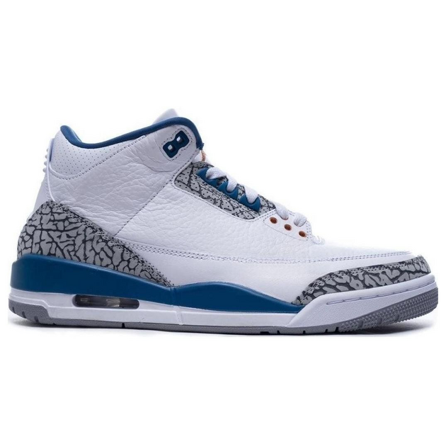 Air Jordan 3 Retro White and True Blue