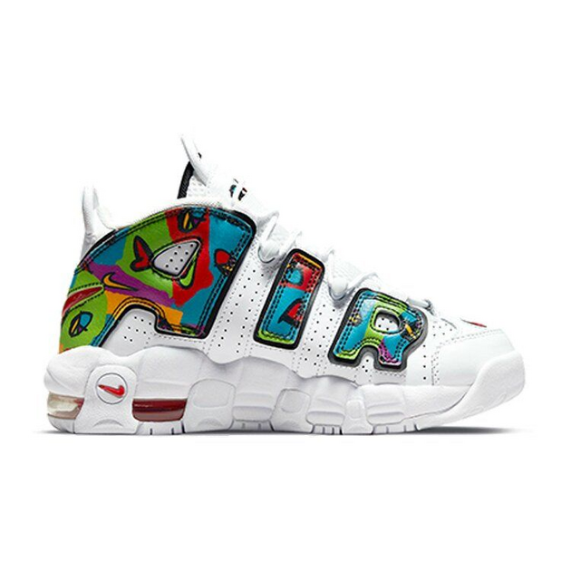 Nike Air More Uptempo Peace Love Swoosh GS