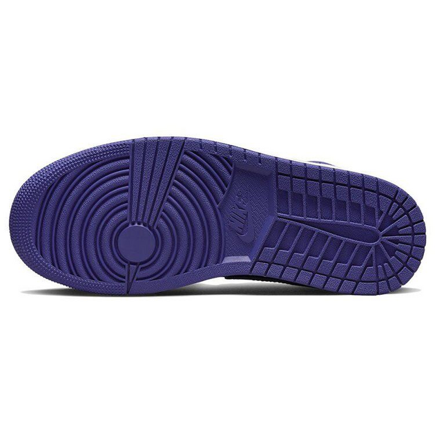 Air Jordan 1 Mid Purple Black