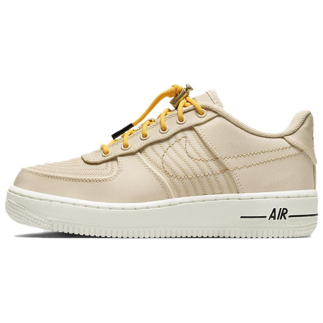 Nike Air Force 1 Low LV8 3 Sanddrift Citron Pulse GS