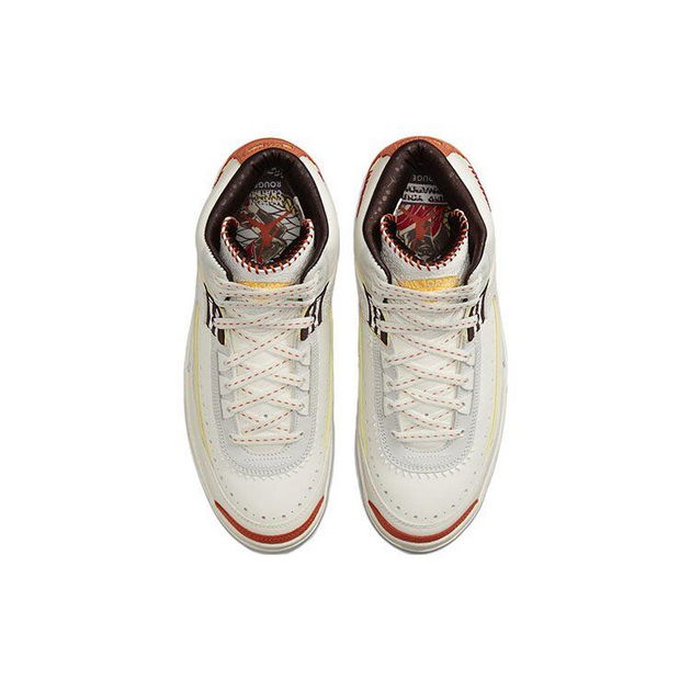 Maison Chteau Rouge x Air Jordan 2 Retro sp Orange and Sail