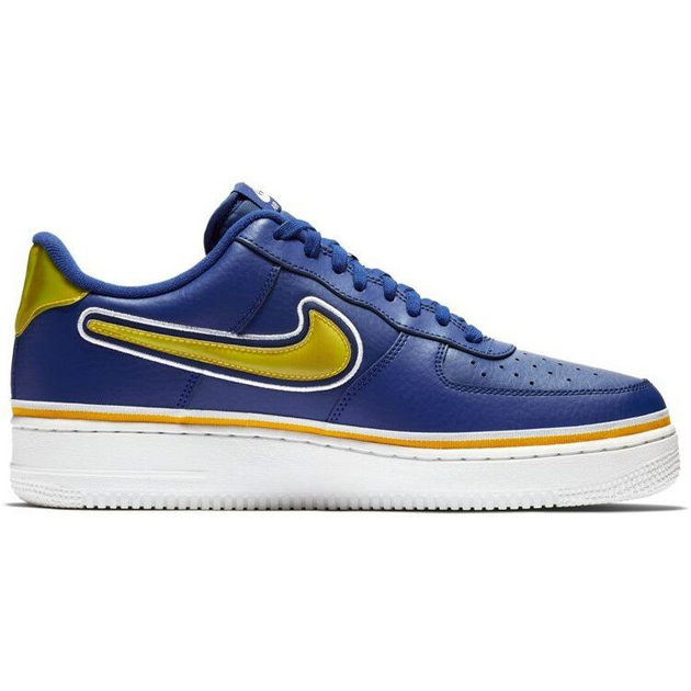 Nike Air Force 1 Sport NBA Deep Royal University Gold