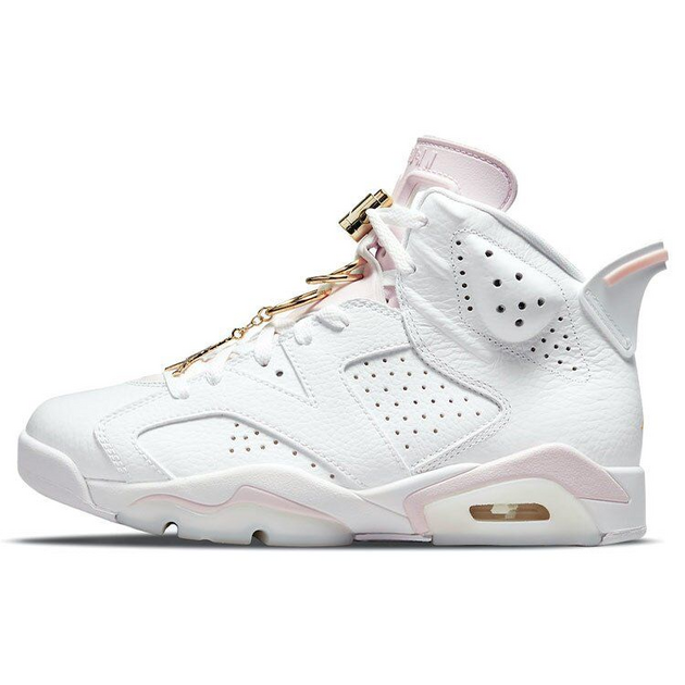 Air Jordan 6 Retro Gold hoops
