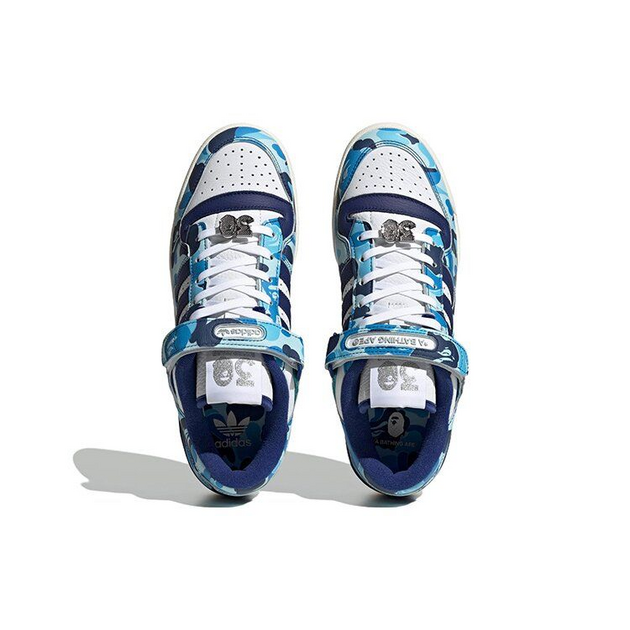 A Bathing Ape x Adidas Originals Forum 84 Low