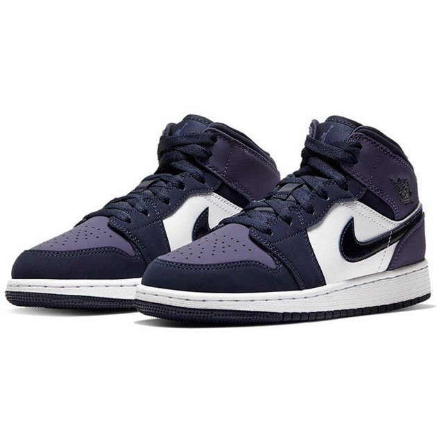 Air Jordan 1 Mid Sanded Purple GS
