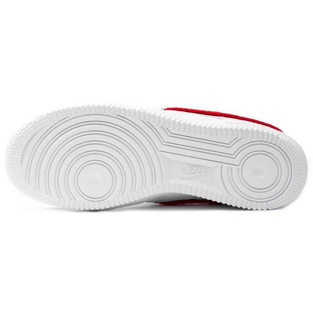 Nike Air Force 1 3D Chenille Swoosh White Red Blue