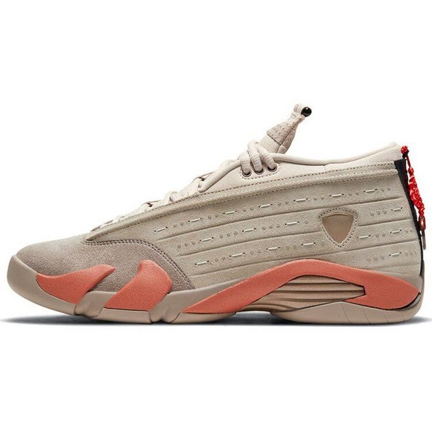 CLOT x Air Jordan 14 Low Sp Terracotta