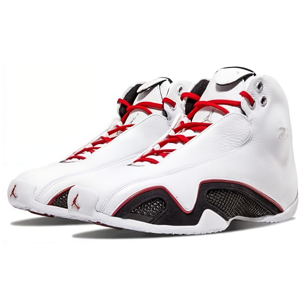 Air Jordan 21 White Varsity Red Metallic Silver 2006