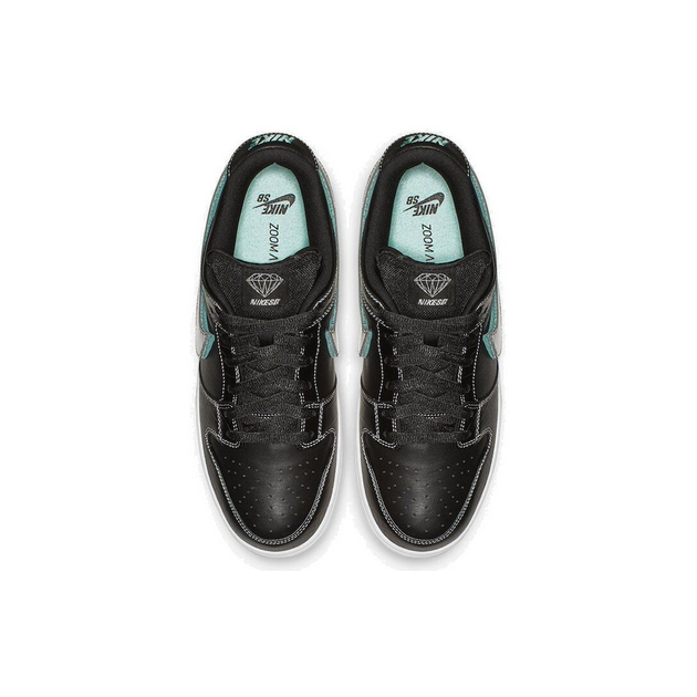 Diamond Supply Co x Nike Dunk SB Black Black