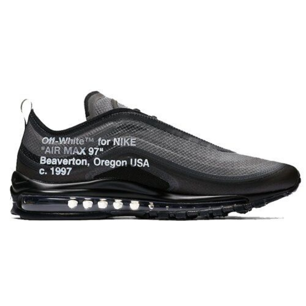 Off-White x Nike Air Max 97 Black THE TEN