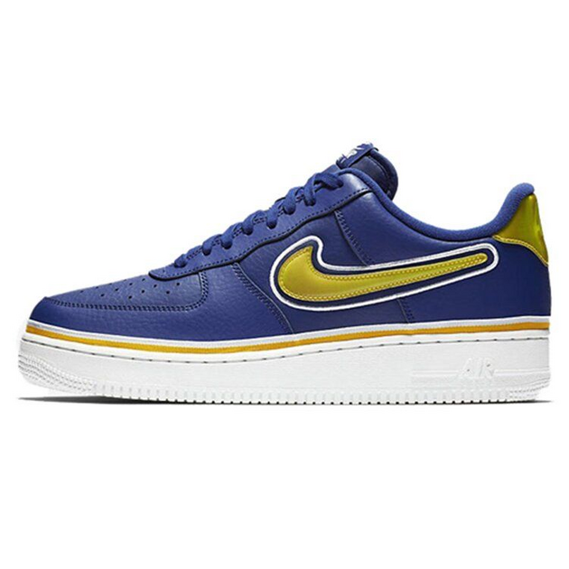 Nike Air Force 1 Sport NBA Deep Royal University Gold