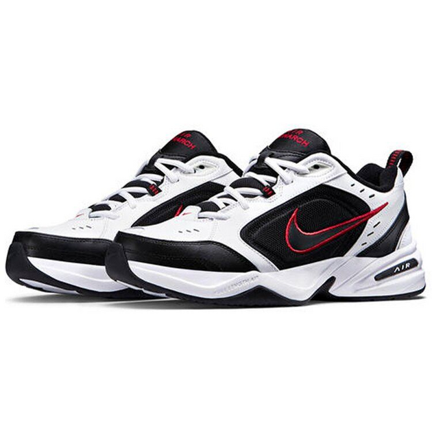 Nike Air Monarch 4 White Blackvarsity Red