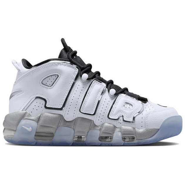 Nike Air More Uptempo White Metallic